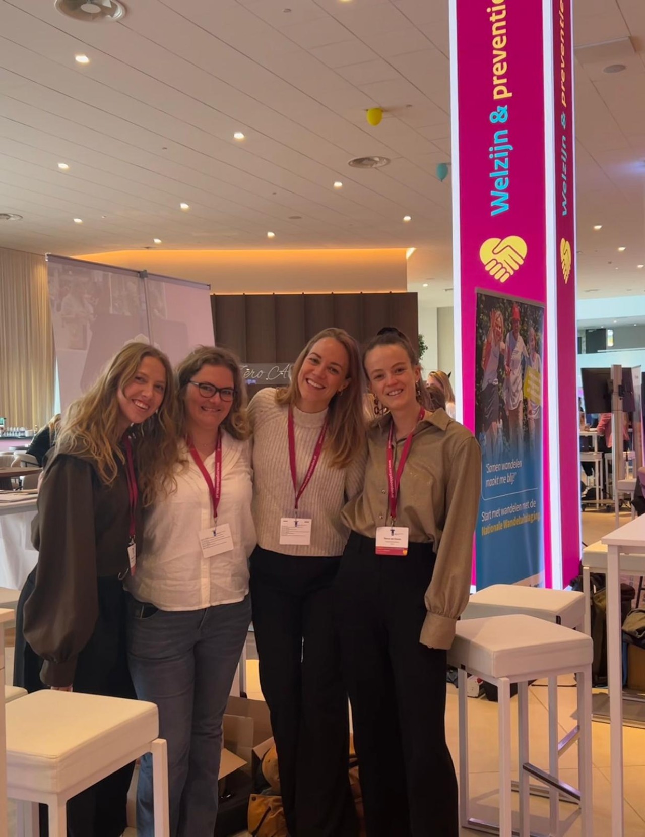 collega's bij week van de gezondheidsverschillen